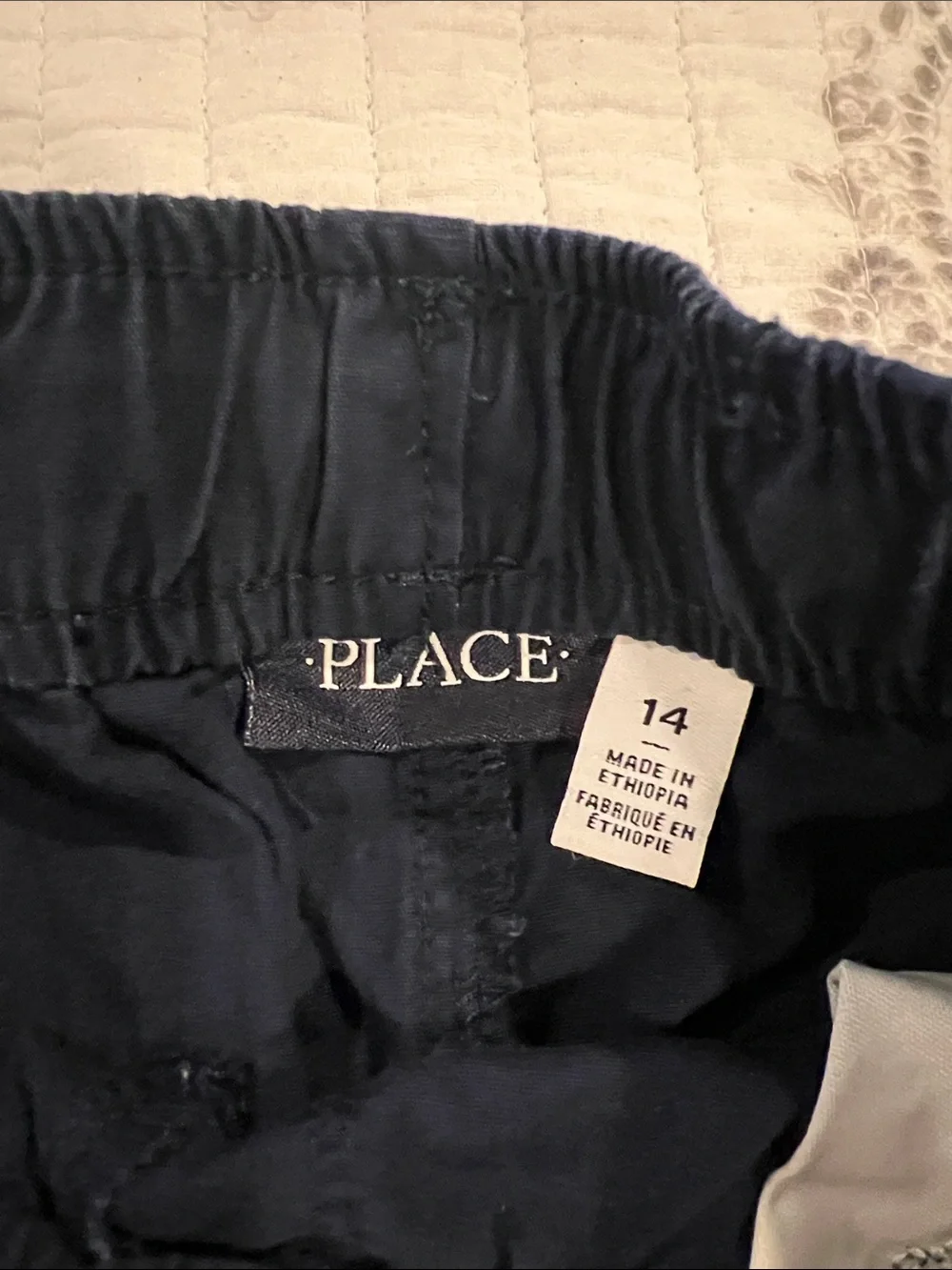 THE CHILDREN’S PLACE Navy Elastic Waist Shorts